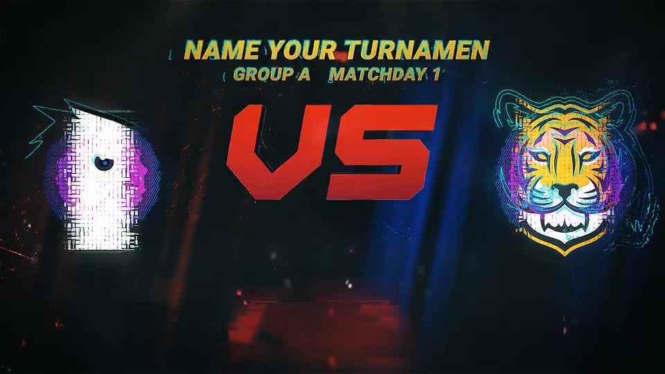 Sports tournament Players List || Team vs card || Soccer Broadcast Videohive 39994404 After Effects Image 1