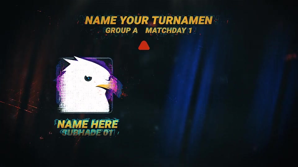 Videohive Sports Tournament Players List After Effects Template Free