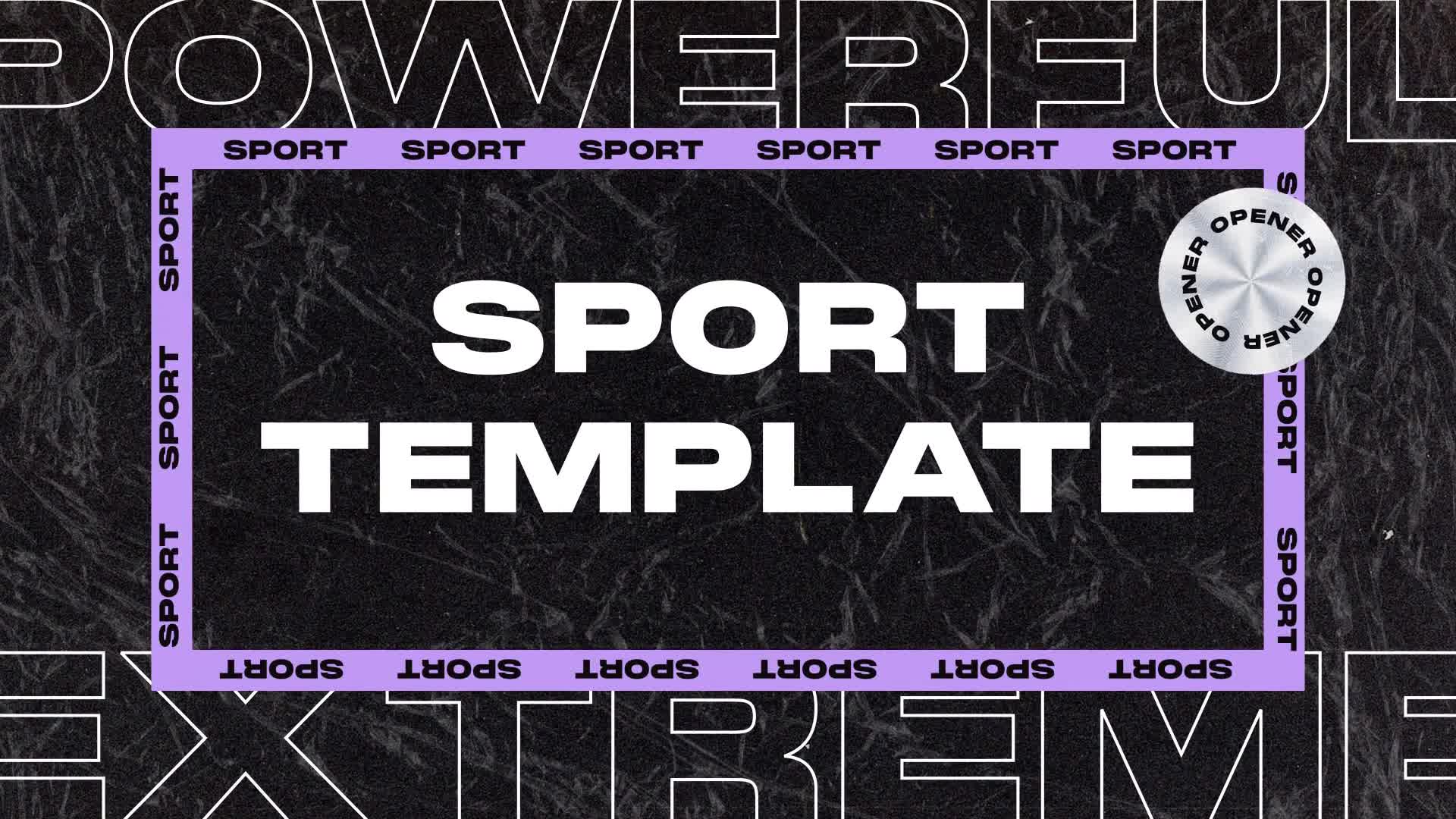 Sports Typographic Promo Videohive 29739916 After Effects Image 1