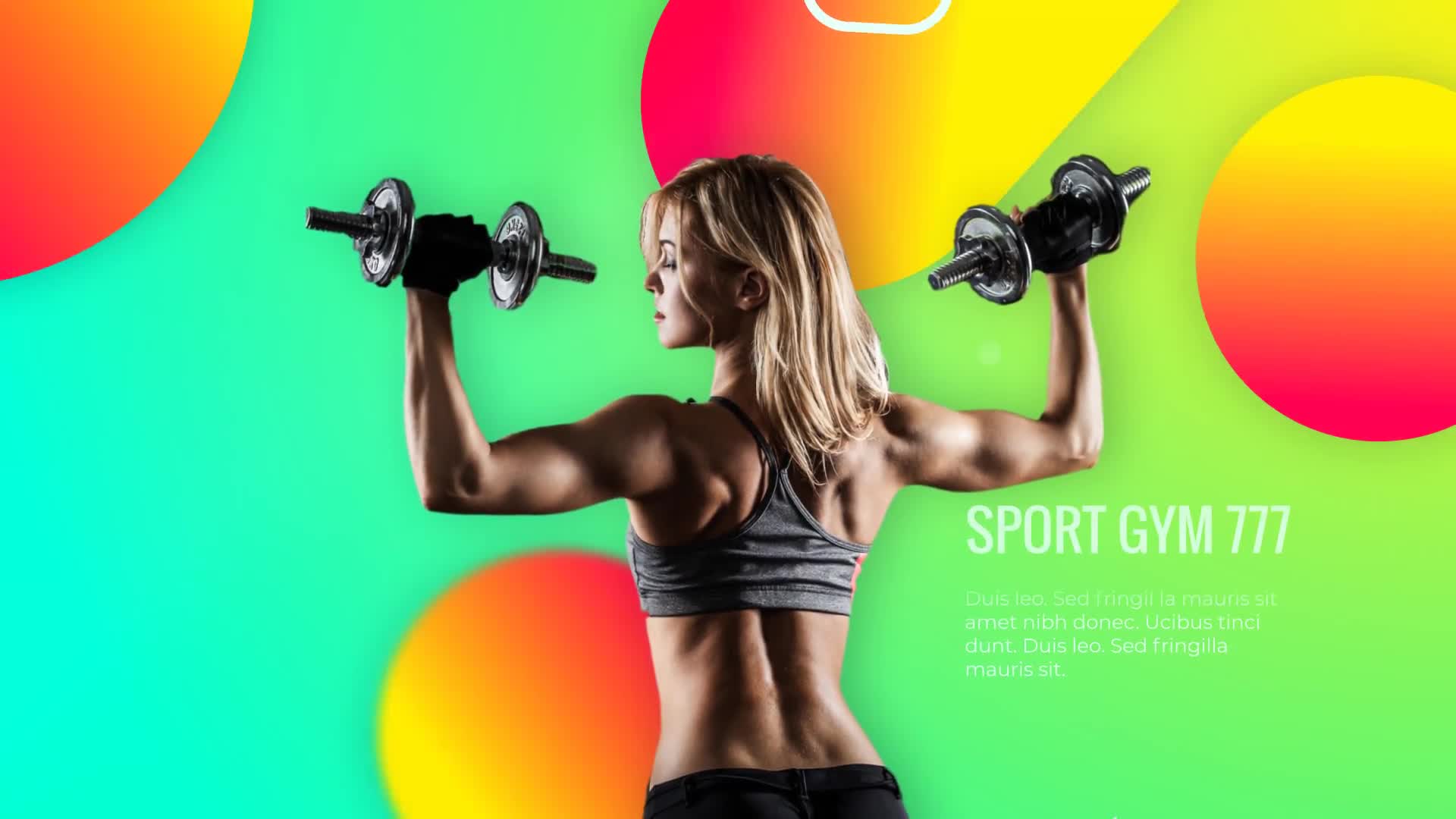 Sporty Club Fitness Promotion Videohive 23683015 After Effects Image 1