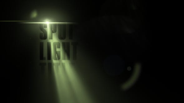 Spotlight Movie Title Opener - Videohive 40994907 Download