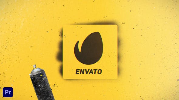 Spray Paint Logo Reveal | For Premiere Pro - Videohive 31603675 Download