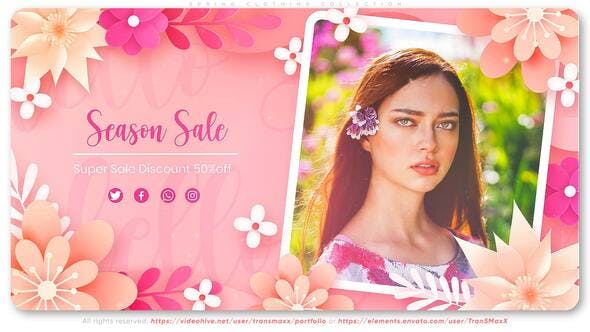 Spring Clothing Collection - Download Videohive 36272634