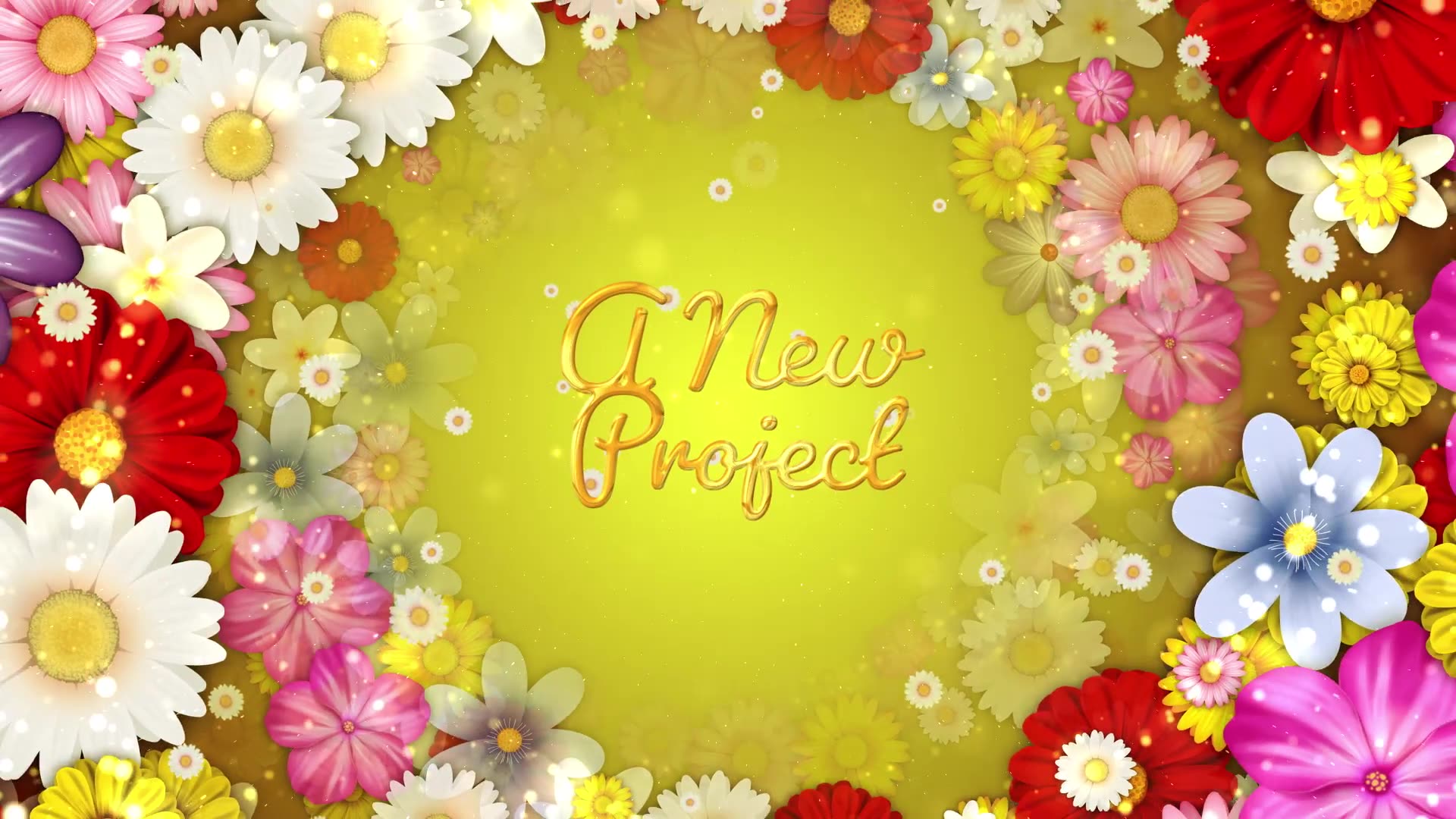 Spring Flowers Titles Videohive 36766429 After Effects Image 3