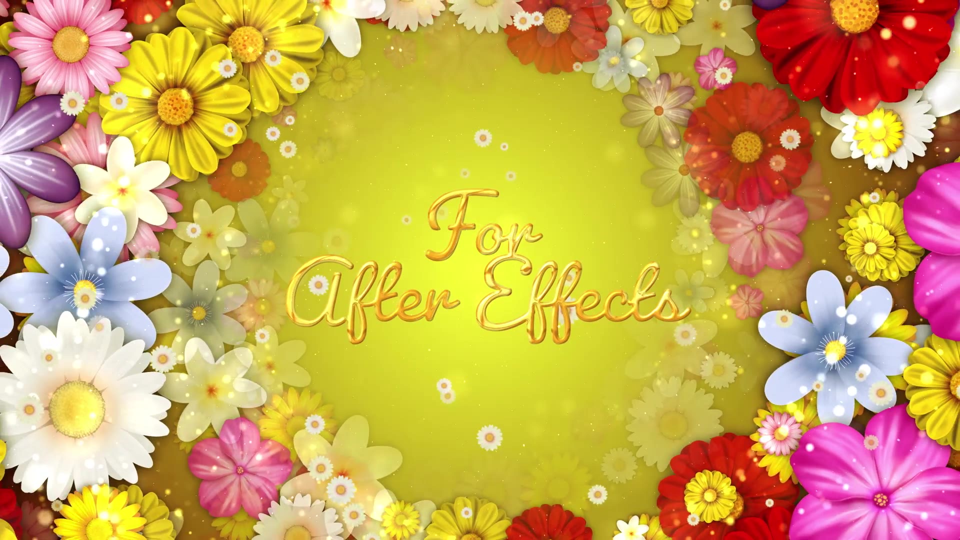 Spring Flowers Titles Videohive 36766429 After Effects Image 5