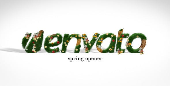 Spring Logo Reveal - Videohive Download 2018811