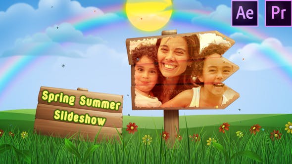 Spring Summer Slide Show Premiere Pro - Download Videohive 26488932