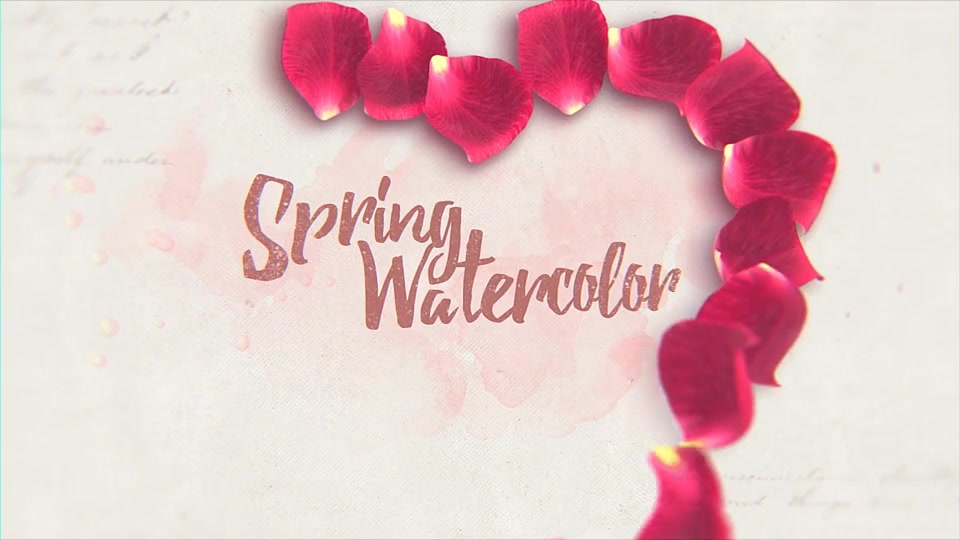 Spring Watercolor - Download Videohive 14829529