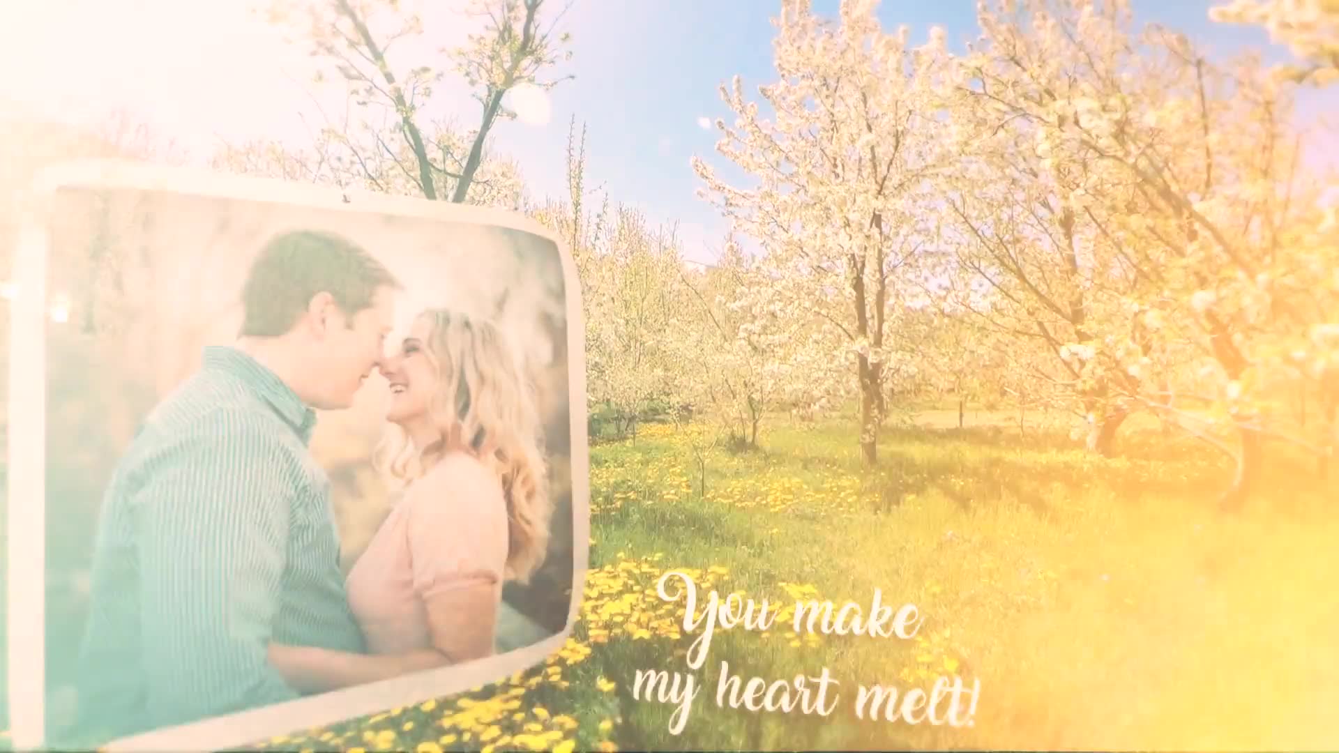 Spring Wedding Slide Videohive 23802640 After Effects Image 3