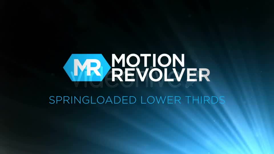 Springloaded Lower Thirds - Download Videohive 1563850