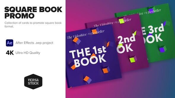 Square Book Publishing House - Videohive 37563395 Download