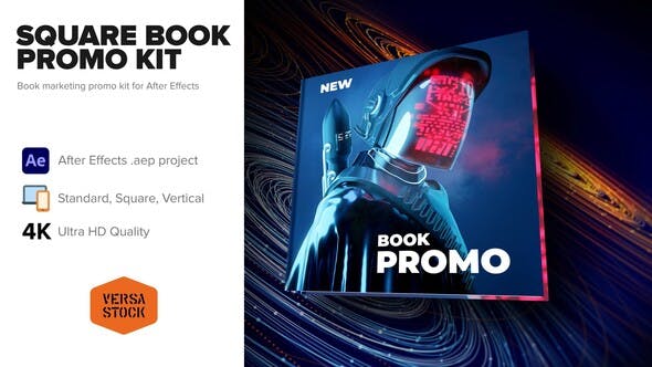 Square Book Social Media Promo Kit - Videohive 37764167 Download