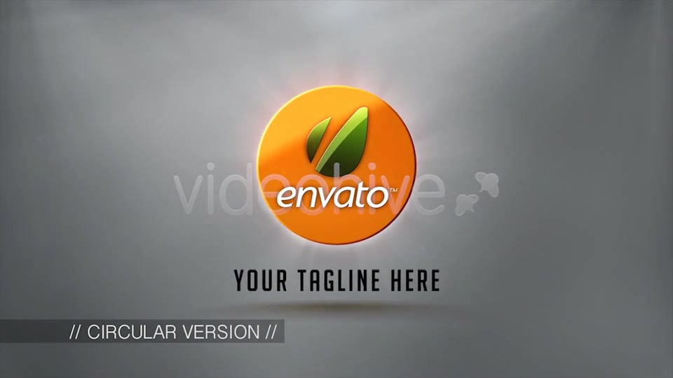 Square & Circular Logo Sting - Download Videohive 2855334