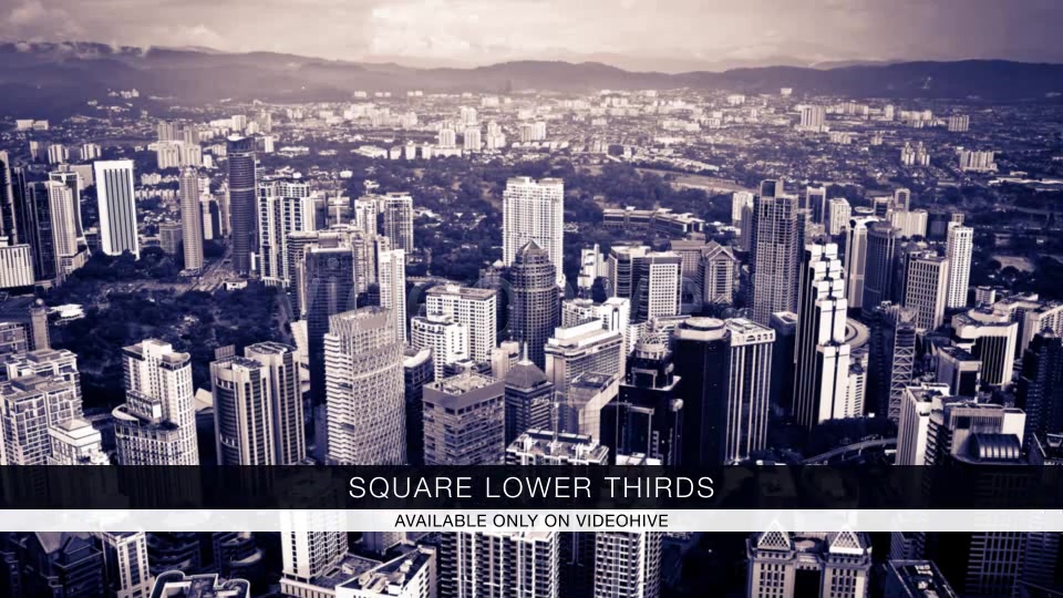 Square Lower Thirds - Download Videohive 3057449