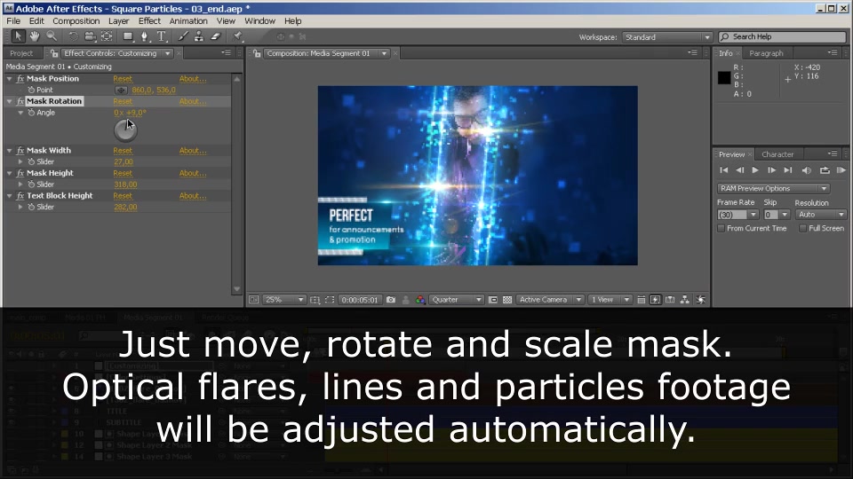 Square Particles - Download Videohive 6194534
