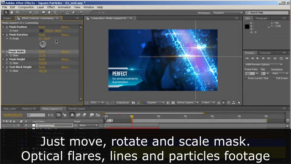 Square Particles - Download Videohive 6194534