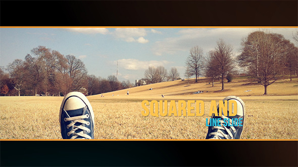 Squared and Line Slide - Download Videohive 9221542