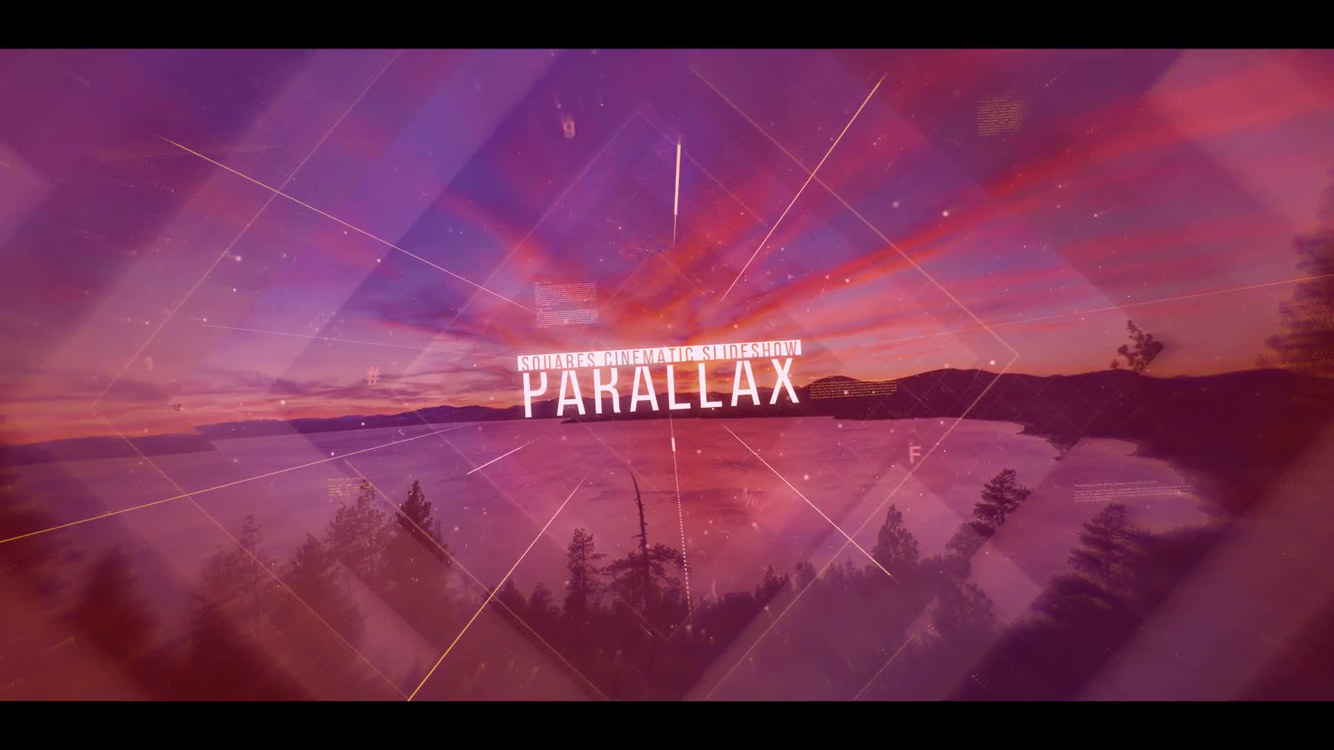 Squares Cinematic Parallax Slideshow Videohive 19445132 After Effects Image 1