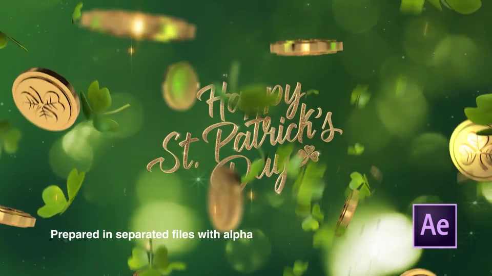 St Patricks Day Greeting Videohive 25870659 After Effects Image 3
