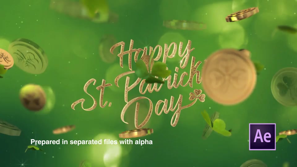St Patricks Day Greeting Videohive 25870659 After Effects Image 5