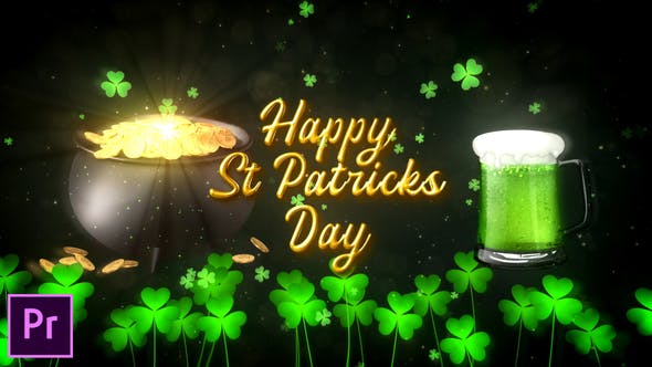 St. Patricks Day Wishes Premiere Pro - Videohive 31121864 Download