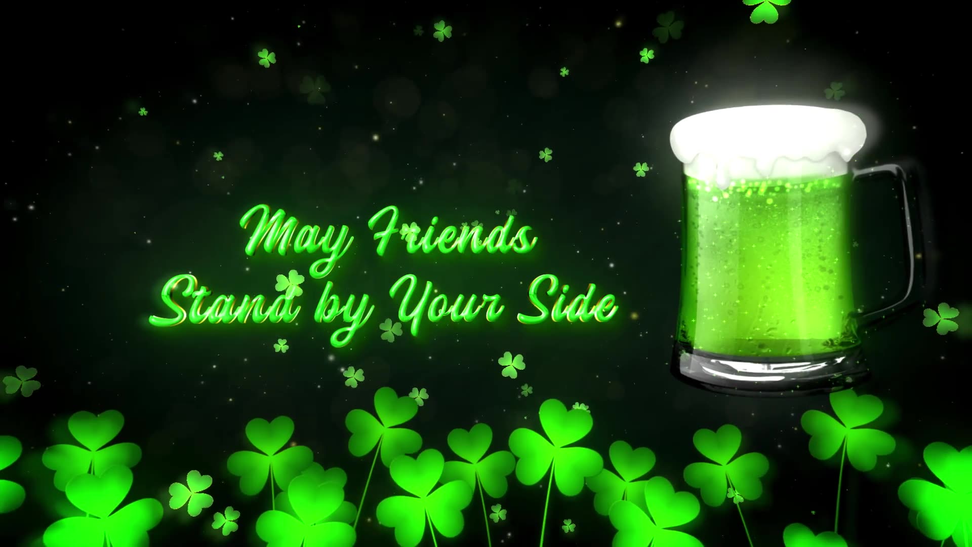 St. Patricks Day Wishes Videohive 30928037 After Effects Image 3