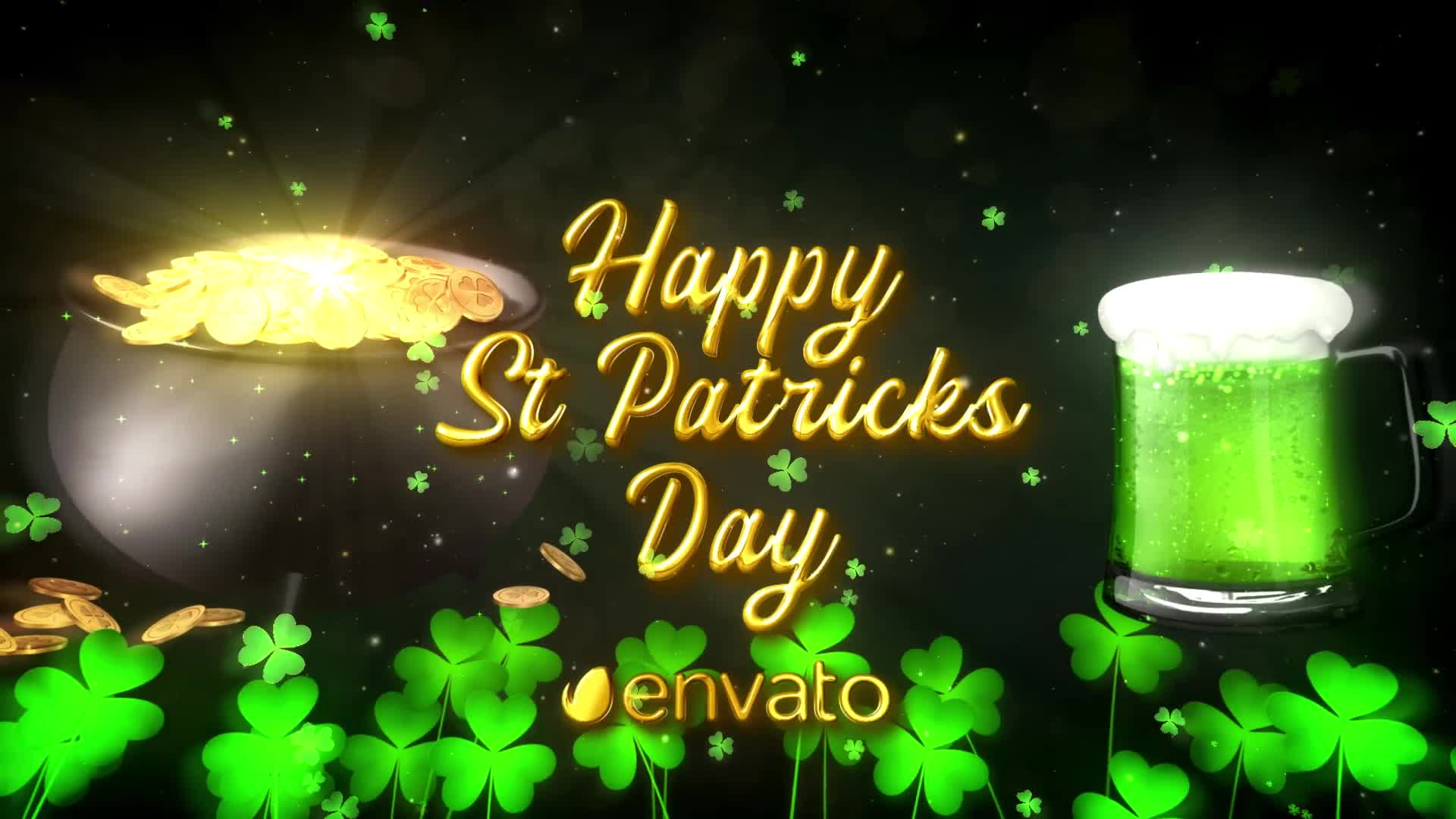 St. Patricks Day Wishes Videohive 30928037 After Effects Image 8