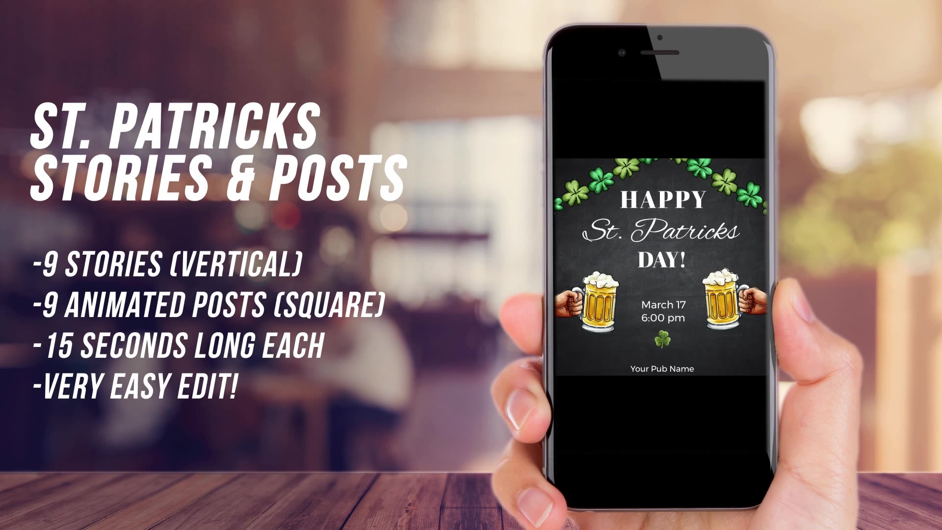 St. Patricks Stories and Posts Videohive 23339894 After Effects Image 10
