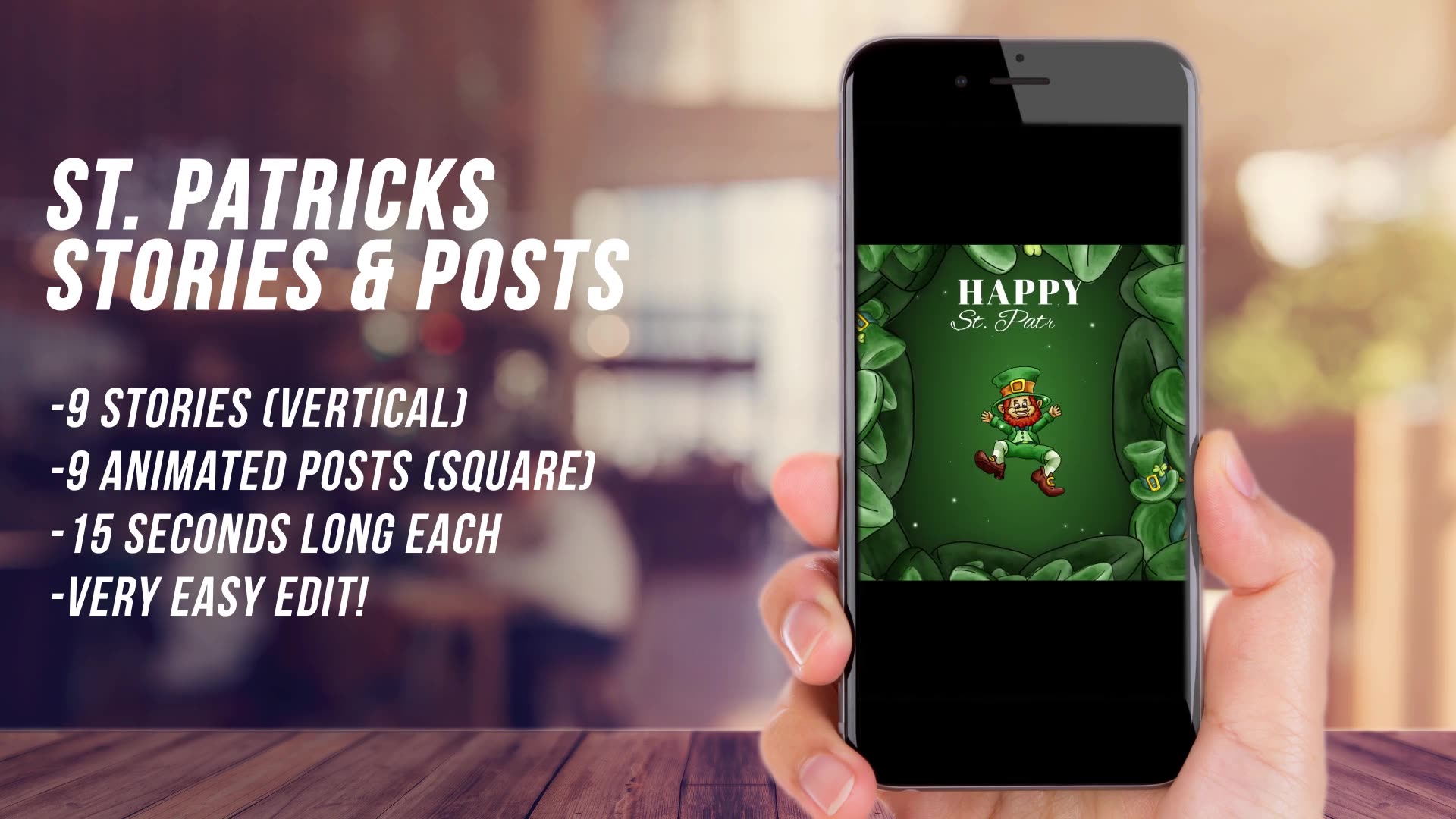 St. Patricks Stories and Posts Videohive 23339894 After Effects Image 11