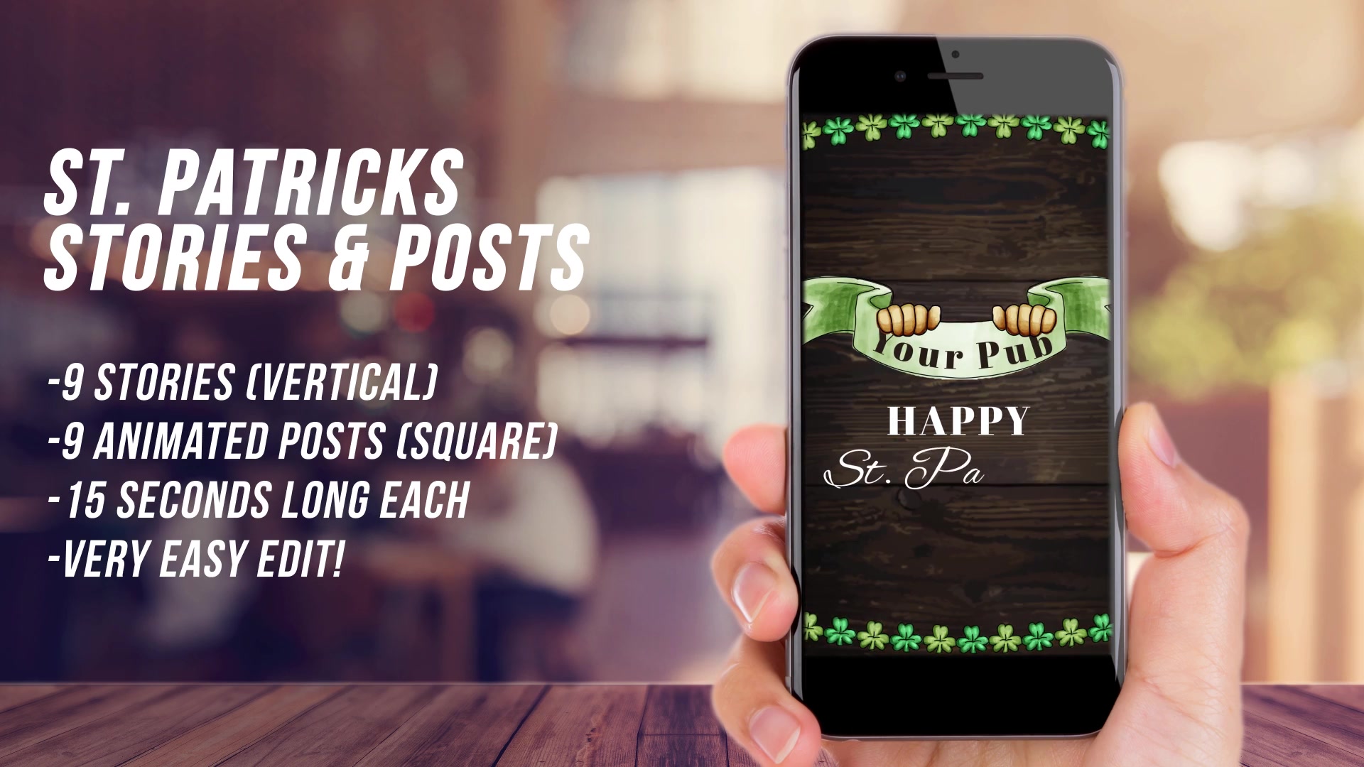 St. Patricks Stories and Posts Videohive 23339894 After Effects Image 4