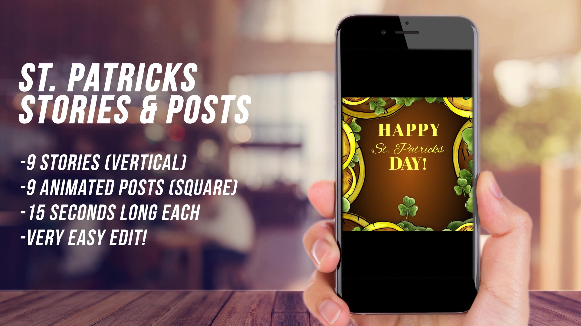 St. Patricks Stories and Posts Videohive 23339894 After Effects Image 6