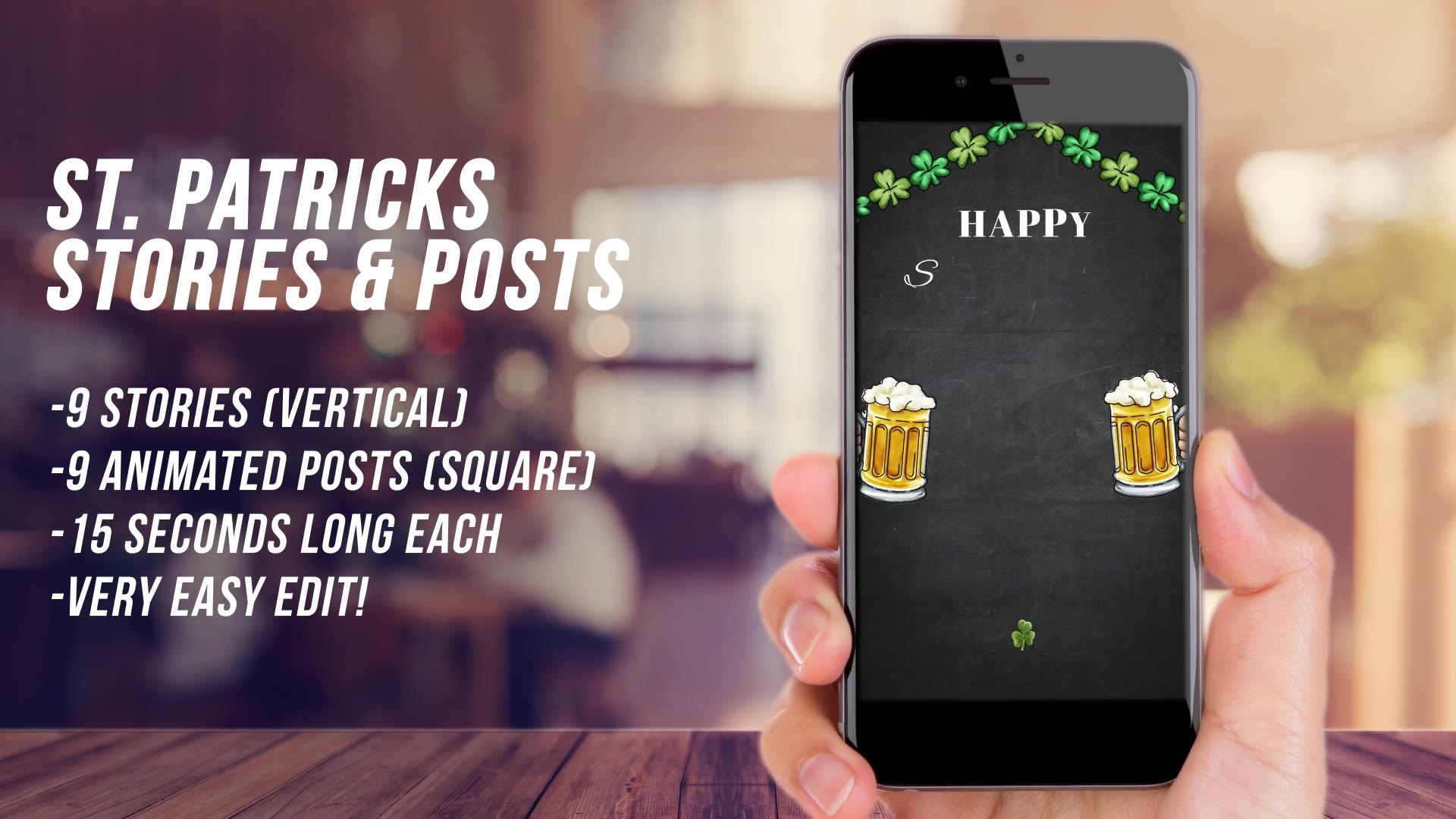 St. Patricks Stories and Posts Videohive 23339894 After Effects Image 9