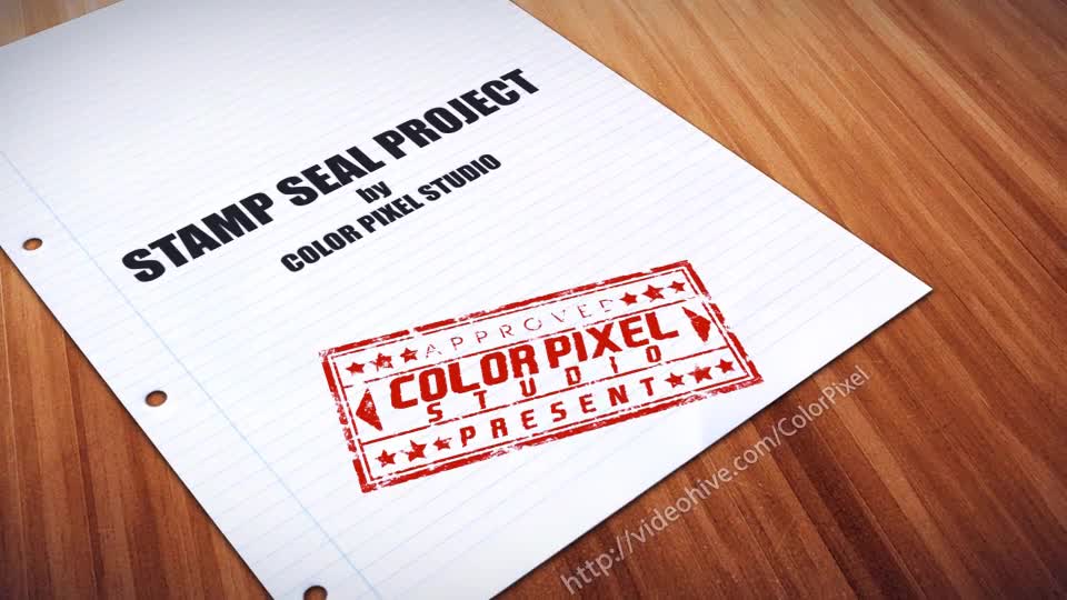 Stamp Seal 5 in 1 Videohive 8736517 After Effects Image 1