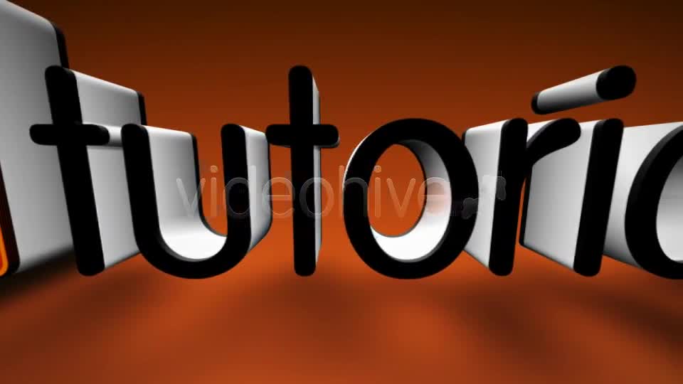 Stand Up 3D Logo Videohive 2354180 After Effects Image 1