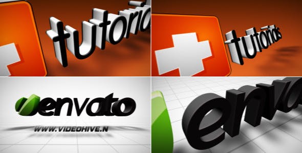 Stand Up 3D Logo - Videohive Download 2354180