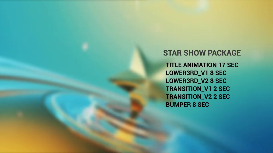 Star Show Package Videohive 28622881 After Effects Image 11