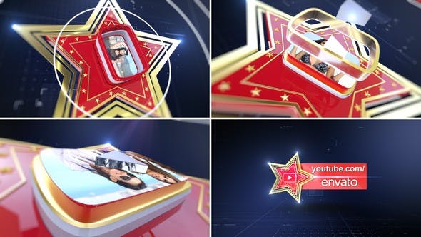 Star YouTube Opener - Videohive Download 22567448