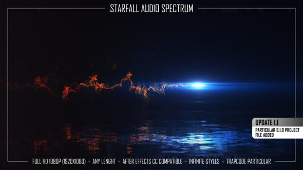 Starfall Audio Spectrum - 34061303 Videohive Download