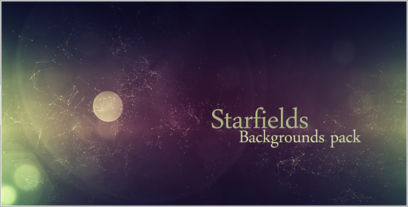 Starfields Backgrounds Pack - Download Videohive 3174080
