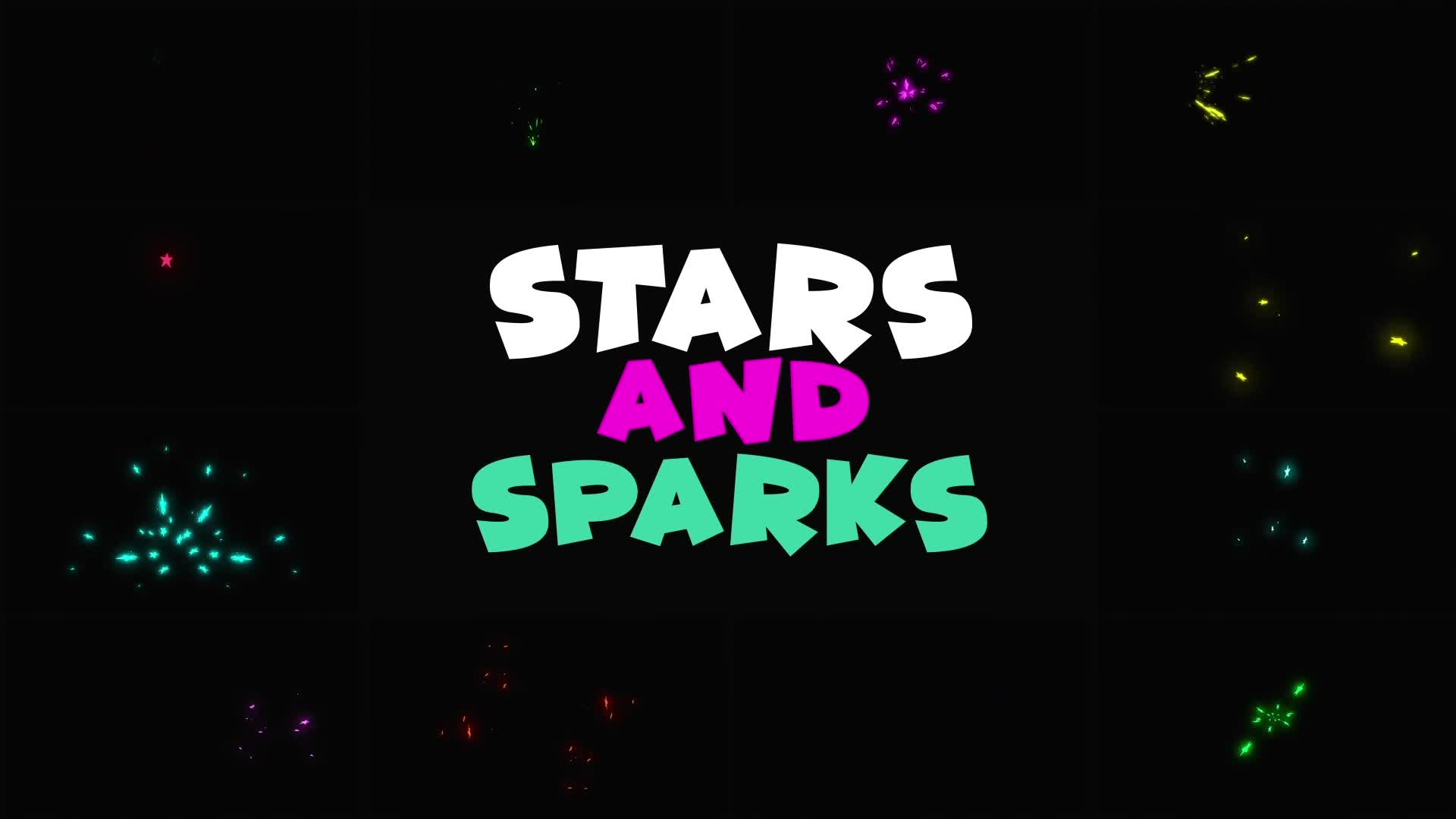 Stars and Sparks Pack | After Effects Videohive 32960468 After Effects Image 1