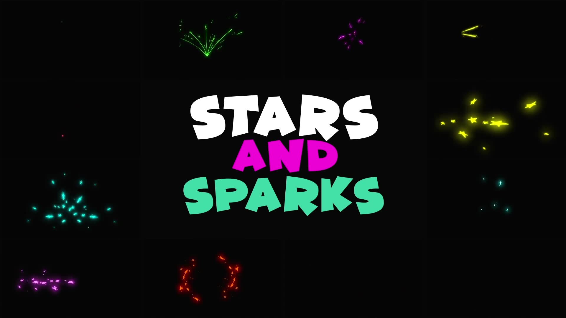 Stars and Sparks Pack | After Effects Videohive 32960468 After Effects Image 2