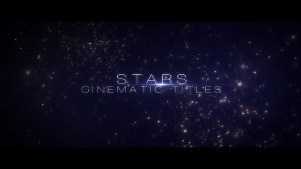 Stars Cinematic Titles - 23700002 Download Videohive