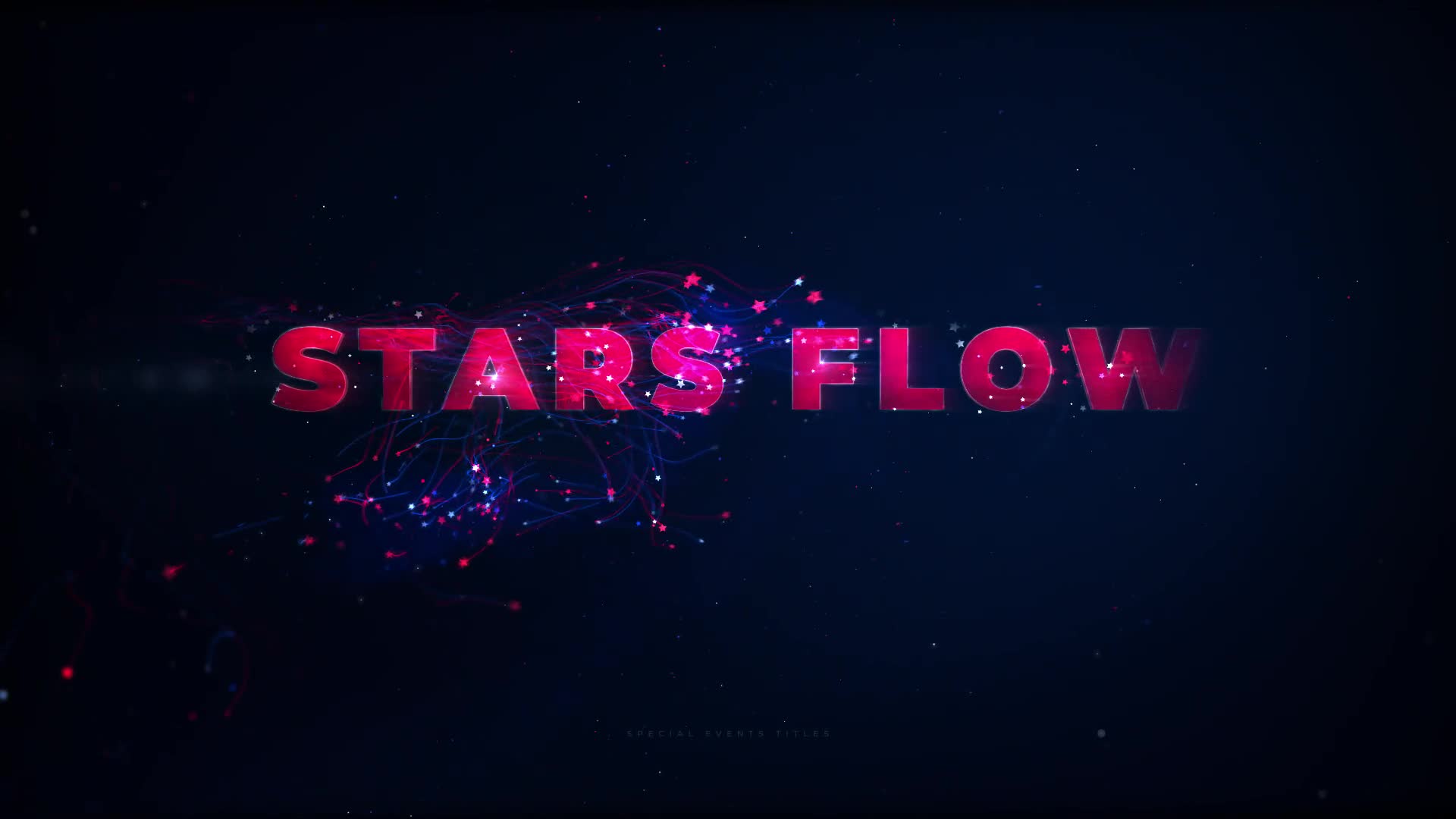 Stars Flow Event Titles Videohive 32928781 After Effects Image 1