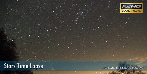 Stars Time Lapse  - 4020690 Download Videohive