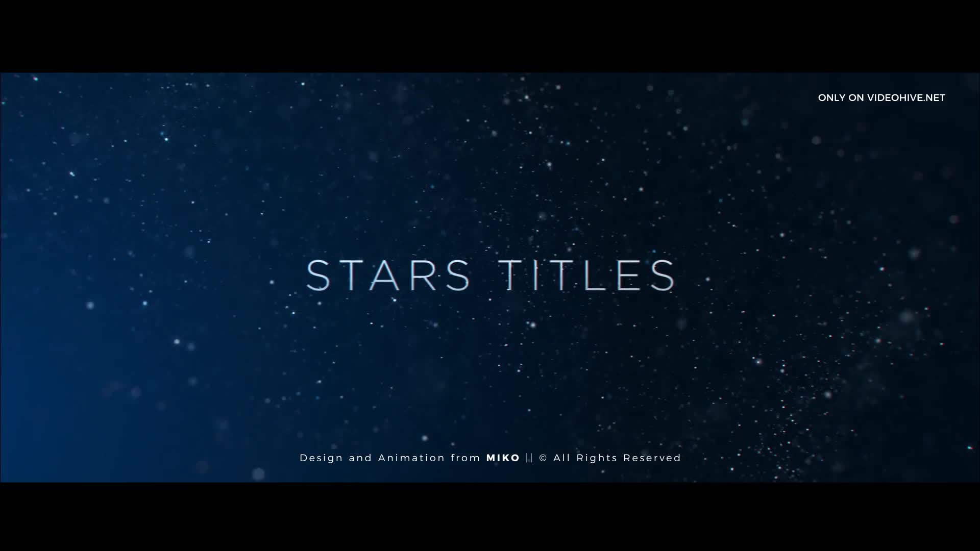 Stars Titles Videohive 22785607 After Effects Image 1