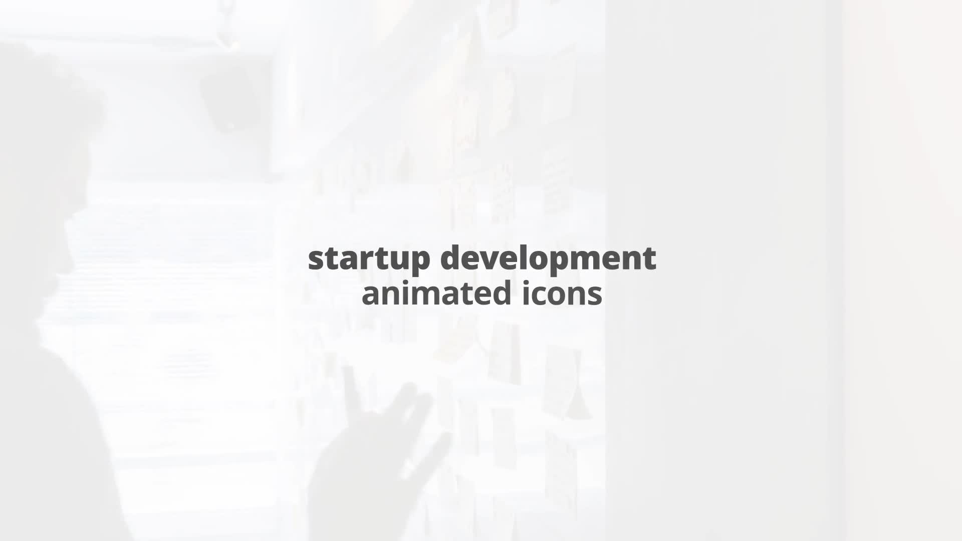 Startup Development – Thin Line Icons - Download Videohive 23454788