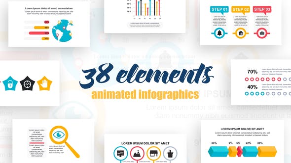 Statistic Infographics Vol.27 - 26523369 Videohive Download