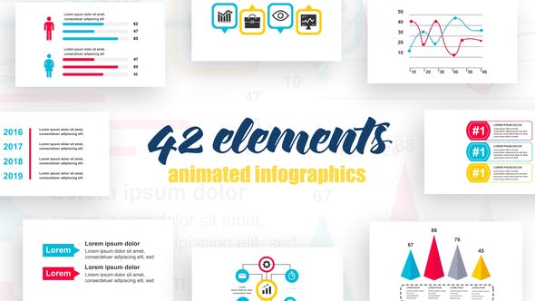 Statistic Infographics Vol.34 - Download 26523469 Videohive