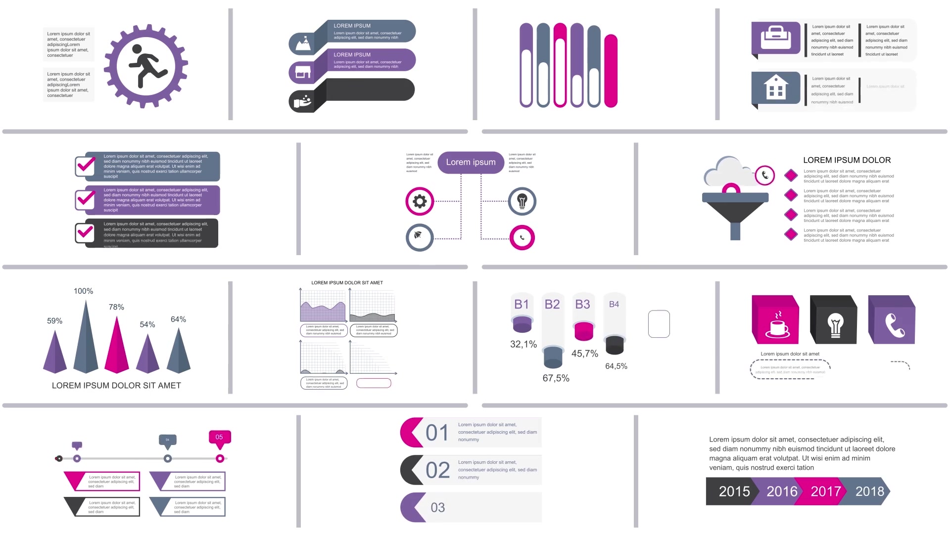 Statistic Infographics Vol.37 for Premiere Pro Videohive 27477096 Premiere Pro Image 6