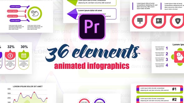 Statistic Infographics Vol.5 for Premiere Pro - 26522714 Download Videohive